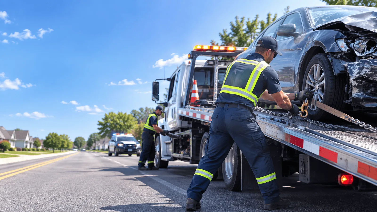 Accident Towing Service in Larwill, IN near me